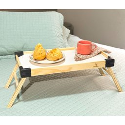 Bandeja de Cama para Café Strong com Pés Dobráveis Cazza Golden - 3