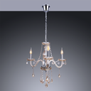 Ver imagem 2 de Lustre Pendente Candelabro para Sala France Nice 3 Lâmpadas E14 Bivolt:Champagne/110V/220V