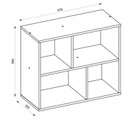 Ver imagem 3 de Sapateira com 4 Prateleiras Milan 