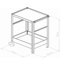 Ver imagem 3 de Carrinho Multiuso Branco