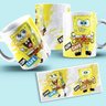 Caneca Com Café Sem Café - Bob Esponja - 1