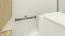 Ver imagem 2 de Porta Papel Higiênico de Parede Duplo para Banheiro 27cm em Aço Inox Polido Brilhante Linha Larissa