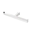 Ver imagem 1 de Porta Papel Higiênico de Parede Duplo para Banheiro 27cm em Aço Inox Polido Brilhante Linha Larissa