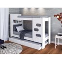Ver imagem 1 de Beliche Floripa com Cama Auxiliar Branco