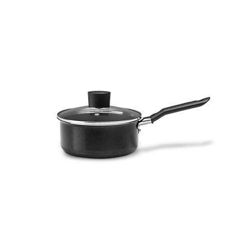 Panela com Tampa 1,2 Litros - Ebony - Brinox 16 X 7 Cm 1,2 L Preto Brinox