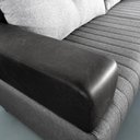 Ver imagem 7 de Sofá 3x2 Lugares Leona Bom Pastor Linho Cinza/preto