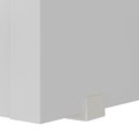 Ver mais imagens de Mesa de Cabeceira 2 Gavetas 1 Nicho 100% MDF Gales Branco