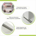 Ver mais imagens de Guarda Roupa Casal 3 Portas 4 Gavetas Pequim Sallêto Móveis