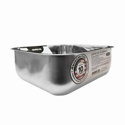 Cuba Aço Inox American Steel Extra Funda Polida 40x34x17 - 5