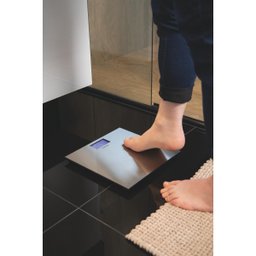 Balança Digital Tramontina 180kg de Vidro Adatto Cinza - 2