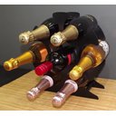 Ver imagem 3 de Adega de Mesa Aço 7 garrafas ALL STYLE