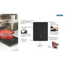 Ver imagem 3 de Cooktop Portátil Indução Touch 1 Área de Aquecimento 220v