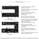 Ver imagem 3 de Cozinha Modulada Completa Compacta 5 Pçs com Balcão para Cooktop Veneza Multimóveis MP2270