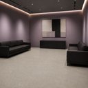 Ver imagem 1 de Piso Vinílico em Manta PVC 0,7mm Antiderrapante 10m² Liso Fosco Cinza