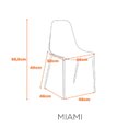 Ver imagem 4 de Cadeira Polipropileno Miami Fratini