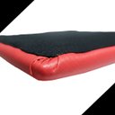 Ver imagem 6 de Assento Estofado P/ Banquetas e Cadeiras em Corino Premium 4 Unidades:vermelho