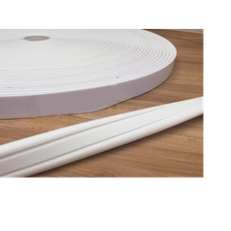 Boiserie Moldura Rodameio de Eva Adesivo e Flexível *orion 2,5cmx 5mm 15 Metros* Branco - 1