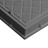Tampa Pvc Cinza Caixa Esgoto Gordura 40x40cm Elétrica - 2