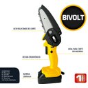 Ver imagem 2 de Moto Serra Mini Serra Elétrica A Bateria Bivolt 20v