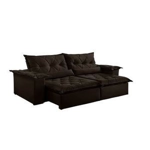 Sofá Retrátil Reclinável Ventura 2,10 Metros 4 Lugares Movenzo Jolie 11