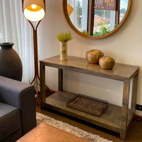 Apararador em Madeira Maciça 127cm Robusto