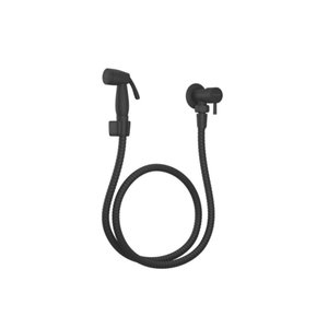 Ducha higiênica metal black preto fosco luxo 1/4 de volta Civitt