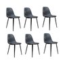 Conjunto 6 Cadeiras Fixa Tania  - 2