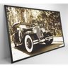 QUADRO CARRO CLÁSSICO PRETO E BRANCO Decor&Quadros URB049 - 8