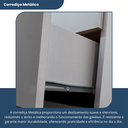 Ver imagem 6 de Guarda Roupa Casal 3 Portas 2 Gavetas Primacy Branco