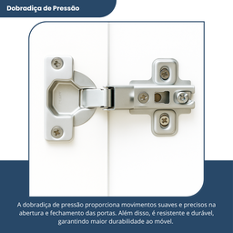 Guarda Roupa Casal 3 Portas 2 Gavetas Primacy   - 7