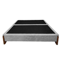 Ver imagem 5 de Base Cama Box Queen Size 168cm Orgânica Thor Bouclê:cinza Claro