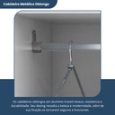 Ver imagem 5 de Guarda Roupa Casal 4 Portas 2 Gavetas Primacy Branco