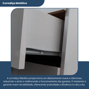 Ver imagem 6 de Guarda Roupa Casal 4 Portas 2 Gavetas Primacy Branco