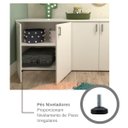 Ver mais imagens de Kit Cori com Cama Casal e Armário Baixo Montessoriano Branco