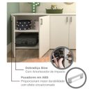 Ver imagem 7 de Kit Cori com Cama Casal e Armário Baixo Montessoriano Branco