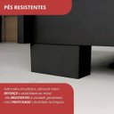 Ver imagem 5 de Guarda Roupa Casal 6 Portas 4 Gavetas Primacy Preto/Black
