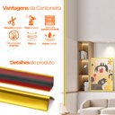 Ver imagem 3 de Perfil Metalizada Autocolante Pvc Acabamento Dourado 15mm X 5m