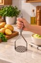 Ver imagem 4 de Kit 3 Amassador de Batata Inox Manual 26cm Pro Chefline 3054