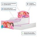 Ver imagem 5 de Bicama Infantil Princesas com Colchões MDF Branco Cambel Móveis