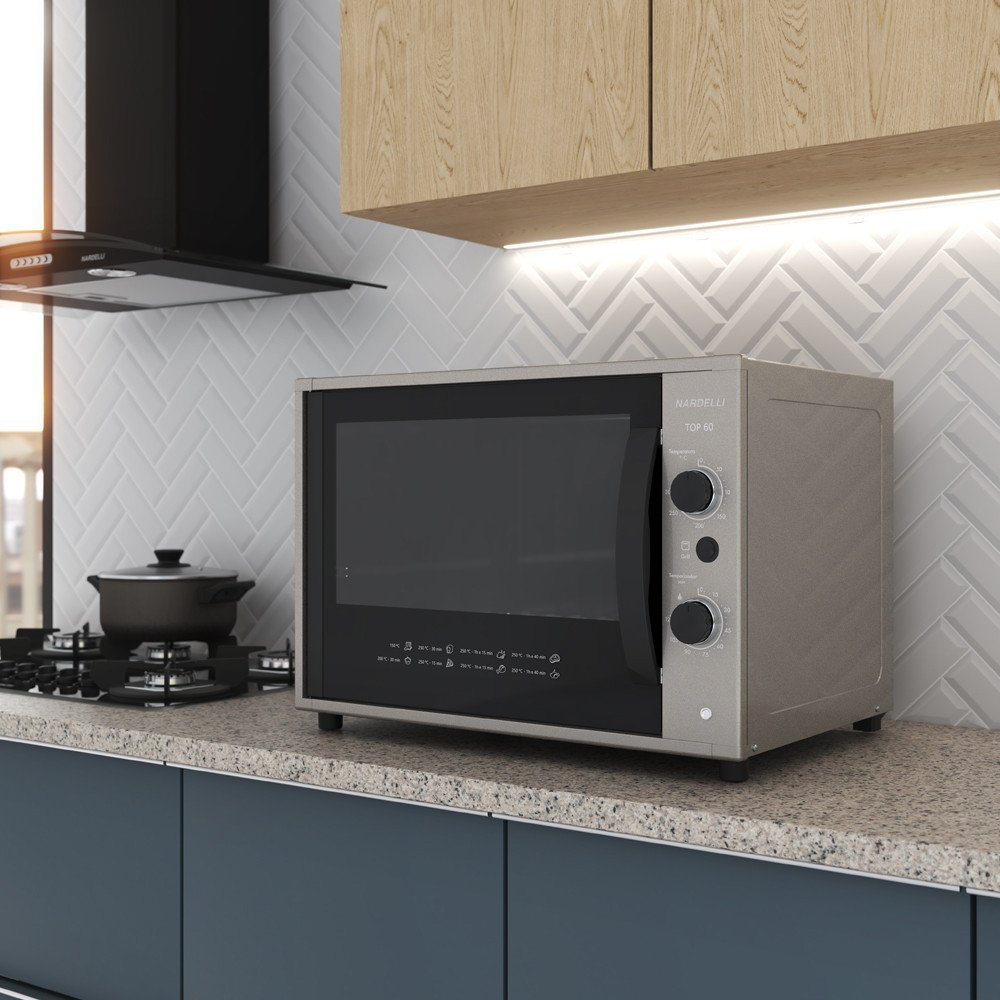 Forno 60l Nardelli Titanium - Elétrico - Top - 220v