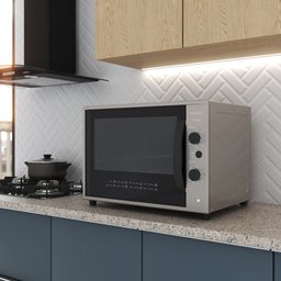 Forno Elétrico Top60 Bancada 60 Litros Nardelli - 1 Forno Elétrico Top60 Bancada 60 Litros Nardelli - 1