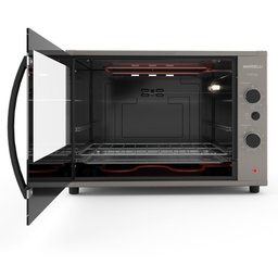 Forno Elétrico Top60 Bancada 60 Litros Nardelli - 3 Forno Elétrico Top60 Bancada 60 Litros Nardelli - 3