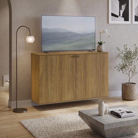 Rack Suspenso p/ TV até 50 pol. Nogueira Celeste Kappesberg