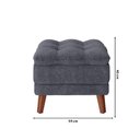 Ver imagem 4 de Poltrona Cama Montreal com Puff