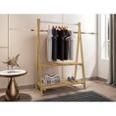 Ver imagem 1 de Arara com Cabideiro 2 Prateleiras Livorno Móveis Bonatto