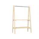 Ver imagem 2 de Arara com Cabideiro 2 Prateleiras Livorno Móveis Bonatto