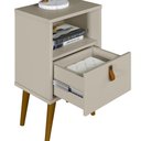 Ver imagem 2 de Mesa de Cabeceira com Gaveta Ilhéus Off White G77