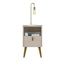Ver imagem 7 de Mesa de Cabeceira com Gaveta Ilhéus Off White G77