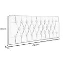Ver imagem 3 de Painel Cabeceira Dubai para cama box-1,38 Mt-Suede Amarelo