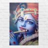 Placa Decorativa MDF Krishna Tamanho 20x27cm modelo 4 - 1